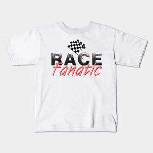 Auto Race Fan Kids T-Shirt